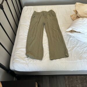 Prana Sage Green Relaxed Pants